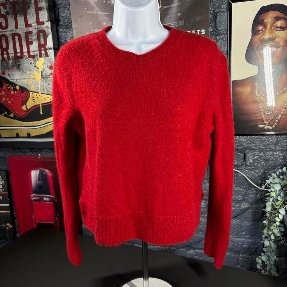 Quince Mongolian Cashmere Boxy Crewneck Sweater – Women’s Small